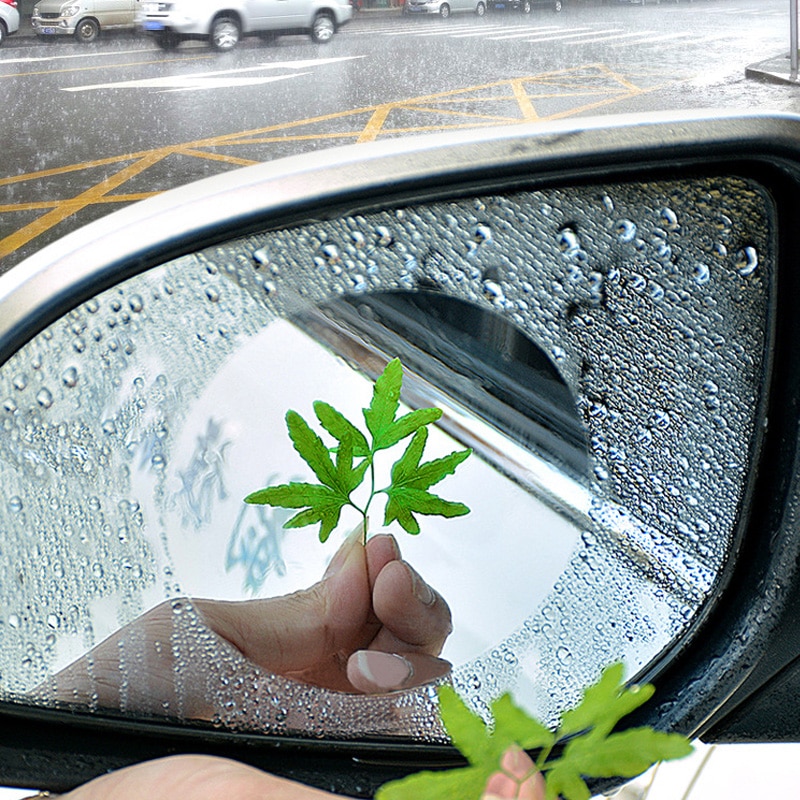 2PCS/Set Anti Fog Car Mirror Window Clear Film Anti-Light Car Rearview Mirror Protective Film Waterproof Rainproof Car Sticker 2PCS/Set Anti Fog Car Mirror Window Clear Film Anti-Light Car Rearview Mirror Protective Film Waterproof Rainproof Car Sticker