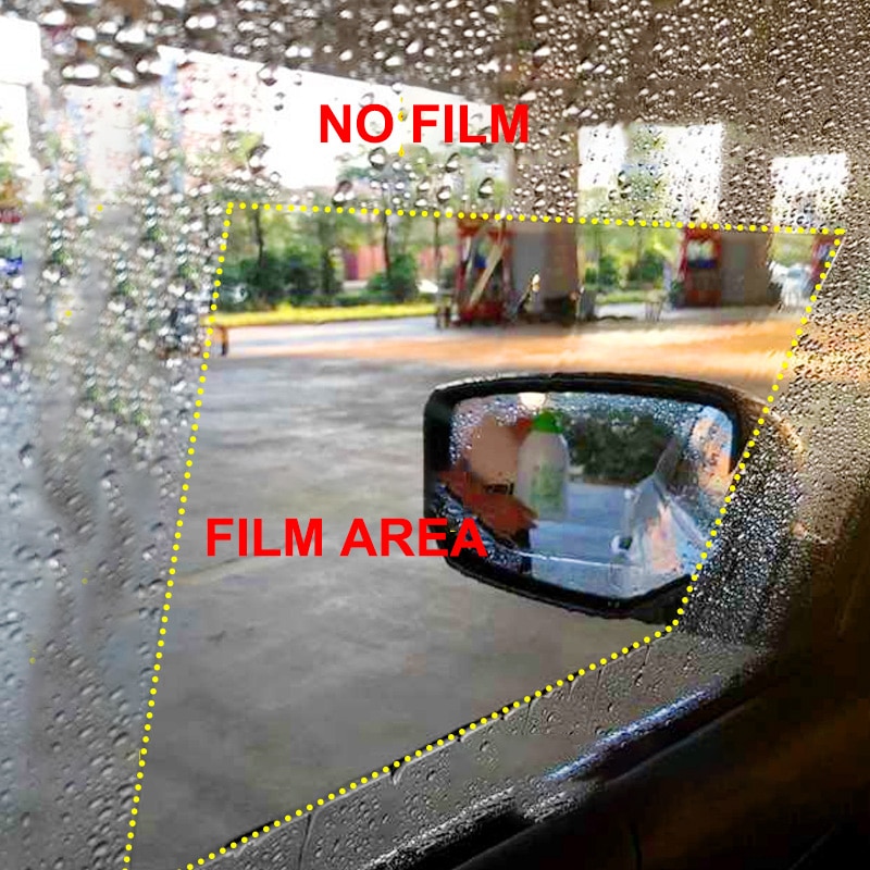 2PCS/Set Anti Fog Car Mirror Window Clear Film Anti-Light Car Rearview Mirror Protective Film Waterproof Rainproof Car Sticker 2PCS/Set Anti Fog Car Mirror Window Clear Film Anti-Light Car Rearview Mirror Protective Film Waterproof Rainproof Car Sticker