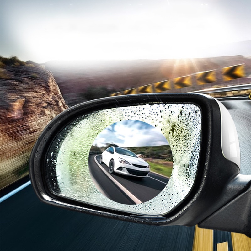 2PCS/Set Anti Fog Car Mirror Window Clear Film Anti-Light Car Rearview Mirror Protective Film Waterproof Rainproof Car Sticker 2PCS/Set Anti Fog Car Mirror Window Clear Film Anti-Light Car Rearview Mirror Protective Film Waterproof Rainproof Car Sticker