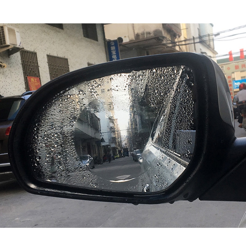 2PCS/Set Anti Fog Car Mirror Window Clear Film Anti-Light Car Rearview Mirror Protective Film Waterproof Rainproof Car Sticker 2PCS/Set Anti Fog Car Mirror Window Clear Film Anti-Light Car Rearview Mirror Protective Film Waterproof Rainproof Car Sticker