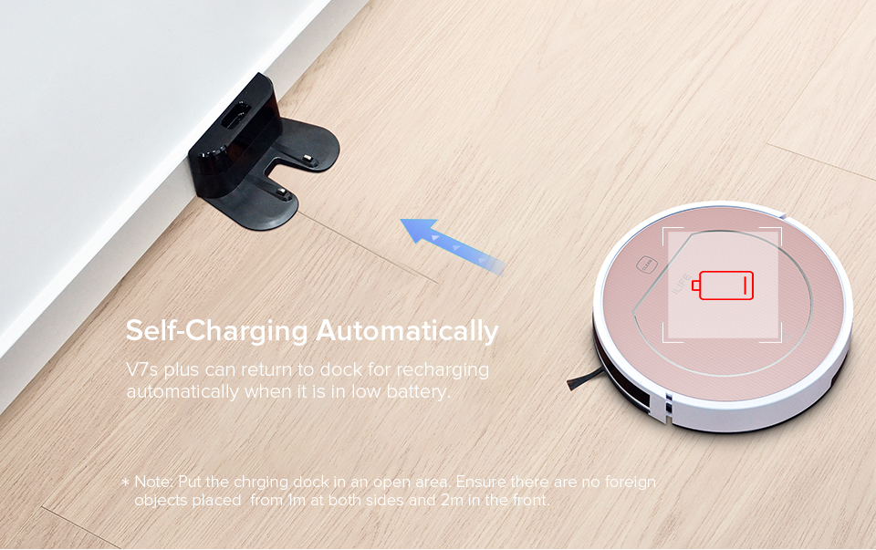 ILIFE V7s Plus Robot Vacuum Cleaner ILIFE V7s Plus Robot Vacuum Cleaner