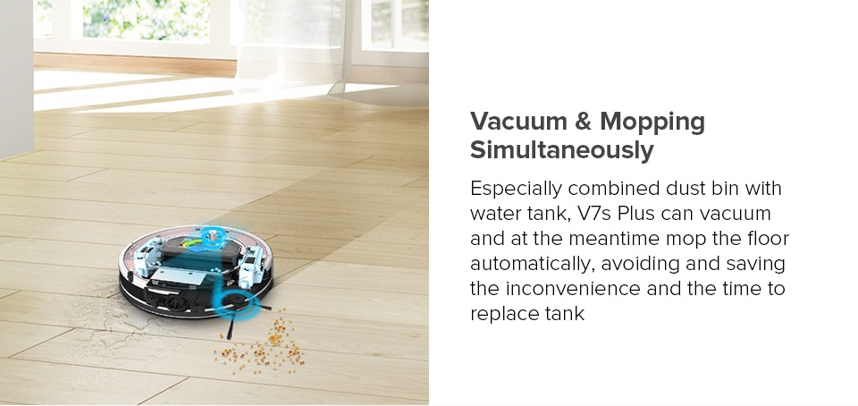 ILIFE V7s Plus Robot Vacuum Cleaner ILIFE V7s Plus Robot Vacuum Cleaner