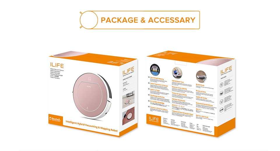 ILIFE V7s Plus Robot Vacuum Cleaner ILIFE V7s Plus Robot Vacuum Cleaner