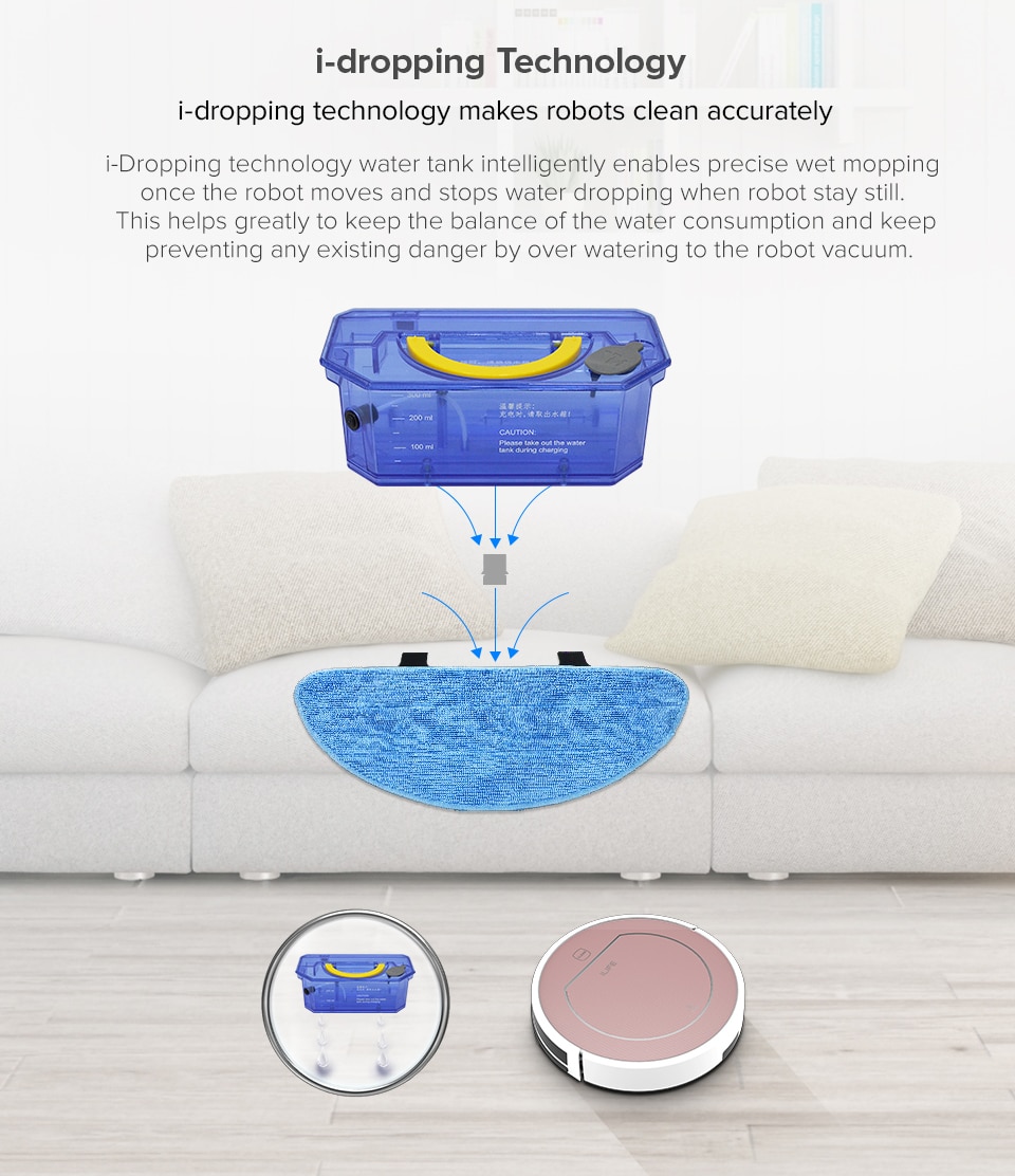 ILIFE V7s Plus Robot Vacuum Cleaner ILIFE V7s Plus Robot Vacuum Cleaner