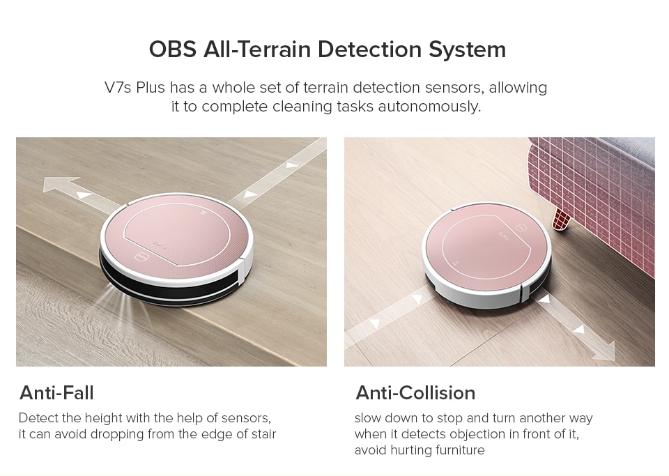 ILIFE V7s Plus Robot Vacuum Cleaner ILIFE V7s Plus Robot Vacuum Cleaner