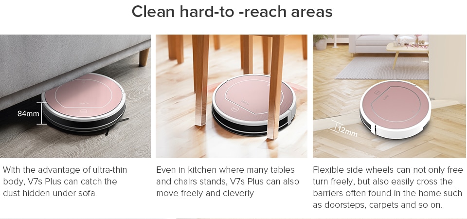 ILIFE V7s Plus Robot Vacuum Cleaner ILIFE V7s Plus Robot Vacuum Cleaner