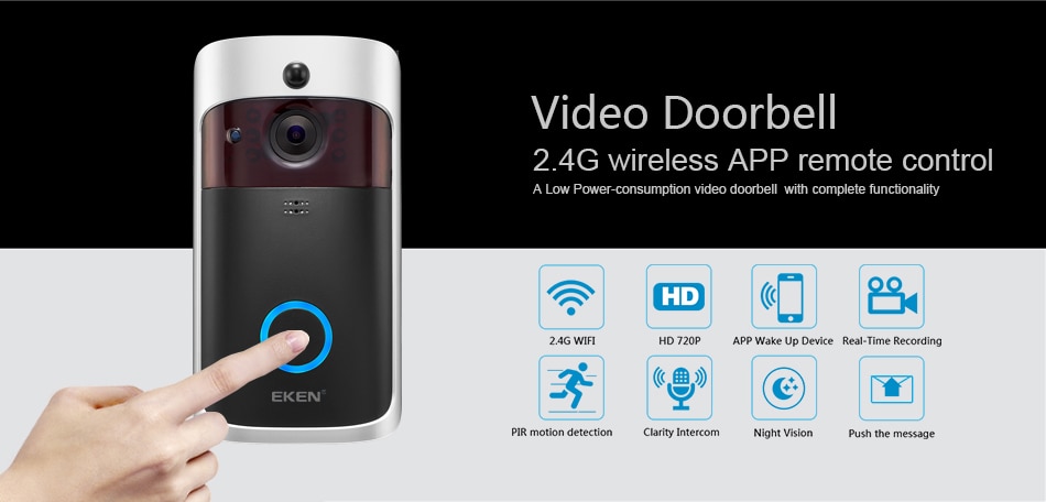 Smart IP Video Intercom WI-FI Video Door Phone Door Bell WIFI Doorbell Camera For Apartments IR Alarm Wireless Security Camera Smart IP Video Intercom WI-FI Video Door Phone Door Bell WIFI Doorbell Camera For Apartments IR Alarm Wireless Security Camera