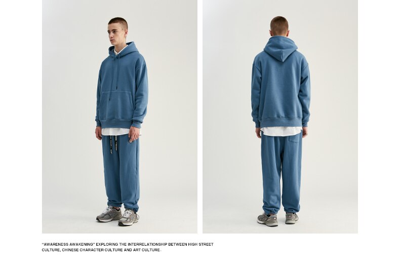 Autumn Mens Thick Fleece Hip Hop Hoodies Autumn Mens Thick Fleece Hip Hop Hoodies