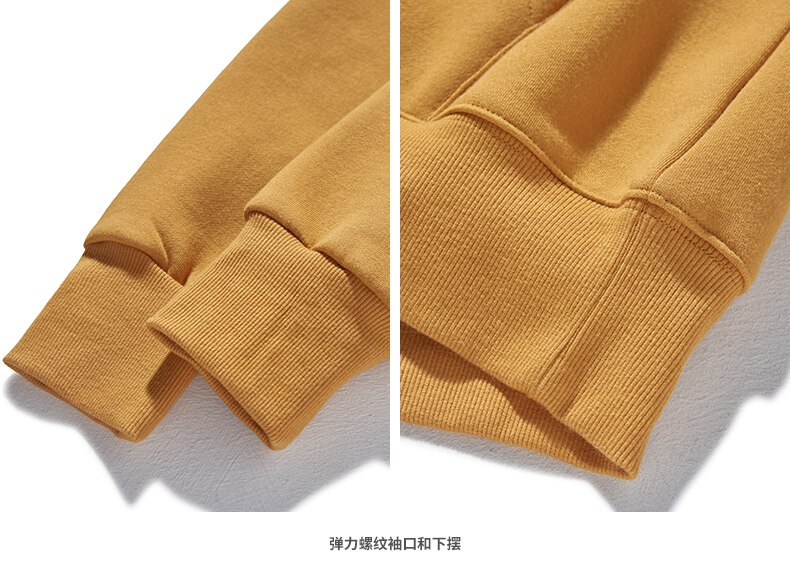 Autumn Mens Thick Fleece Hip Hop Hoodies Autumn Mens Thick Fleece Hip Hop Hoodies