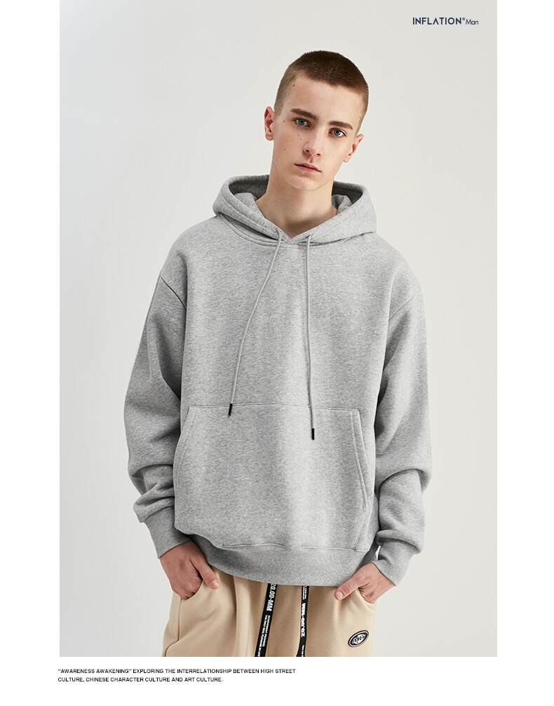 Autumn Mens Thick Fleece Hip Hop Hoodies Autumn Mens Thick Fleece Hip Hop Hoodies
