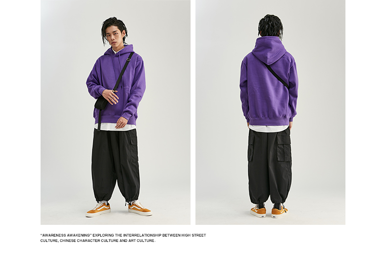 Autumn Mens Thick Fleece Hip Hop Hoodies Autumn Mens Thick Fleece Hip Hop Hoodies
