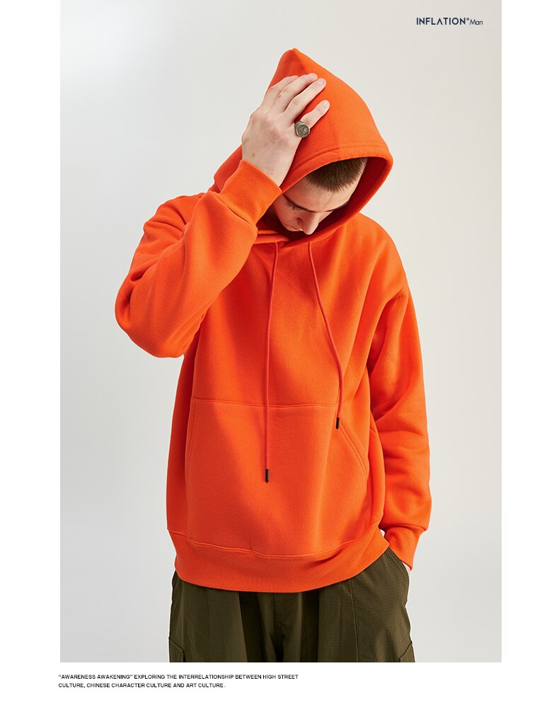 Autumn Mens Thick Fleece Hip Hop Hoodies Autumn Mens Thick Fleece Hip Hop Hoodies