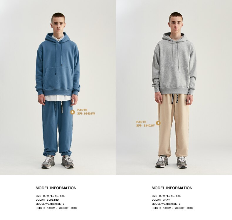 Autumn Mens Thick Fleece Hip Hop Hoodies Autumn Mens Thick Fleece Hip Hop Hoodies