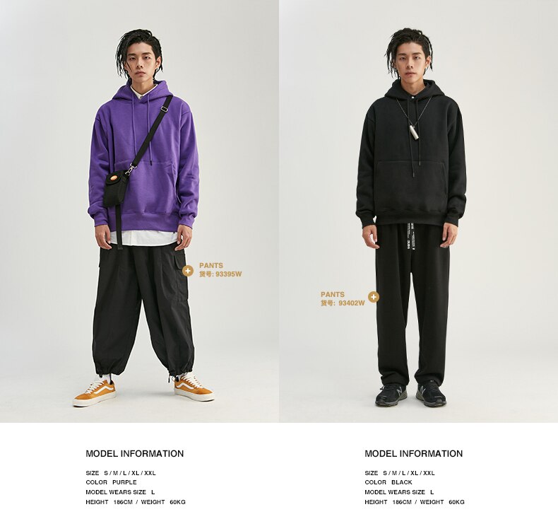 Autumn Mens Thick Fleece Hip Hop Hoodies Autumn Mens Thick Fleece Hip Hop Hoodies