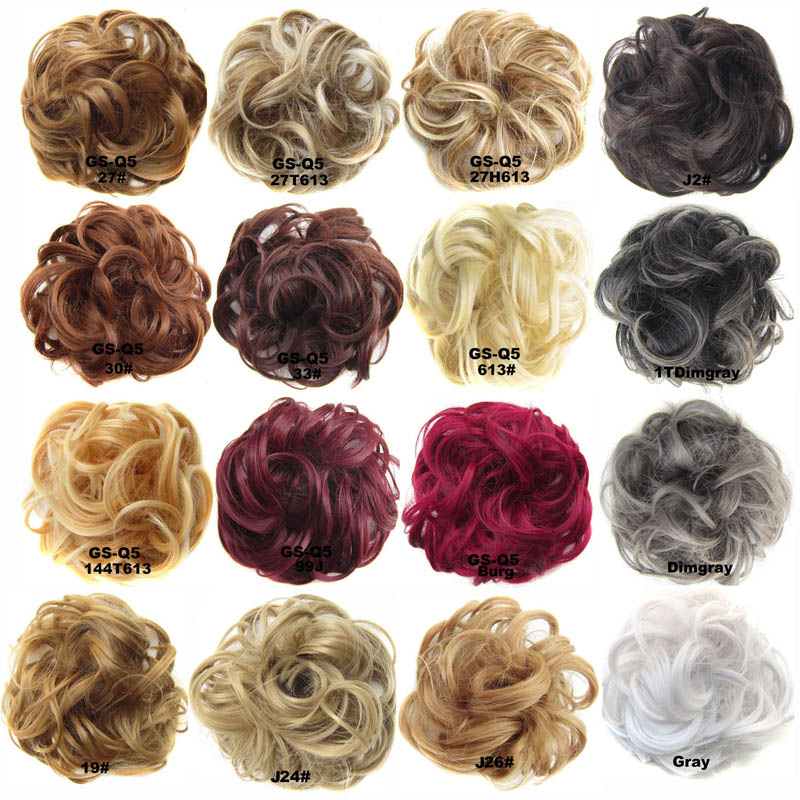 1 Pieces jeedou Synthetic Messy Chignon Donut Gary Brown Color 30g Hair Bun Pad Elastic Hair Rope Rubber Band Hair Extensions 1 Pieces jeedou Synthetic Messy Chignon Donut Gary Brown Color 30g Hair Bun Pad Elastic Hair Rope Rubber Band Hair Extensions