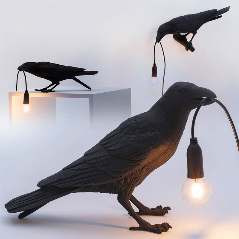 Lucky Bird Table Lamp led Lamp Living Room Deco bedroom lamps indoor lighting Bedside lamp lights Home Decor Wall Light Fixtures