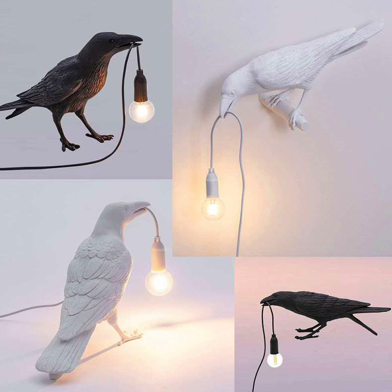 Lucky Bird Table Lamp led Lamp Living Room Deco bedroom lamps indoor lighting Bedside lamp lights Home Decor Wall Light Fixtures