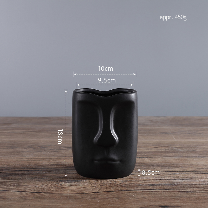 Abstract Head Vase Abstract Head Vase